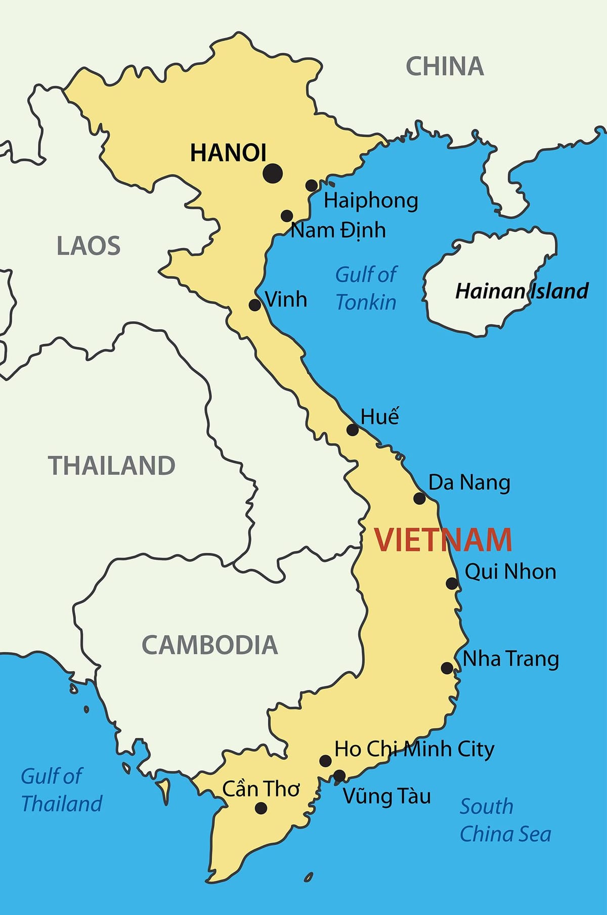 Peta dari saigon vietnam